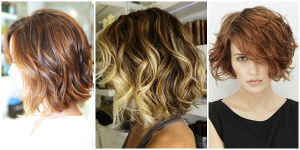 carré plongeant cheveux wavy